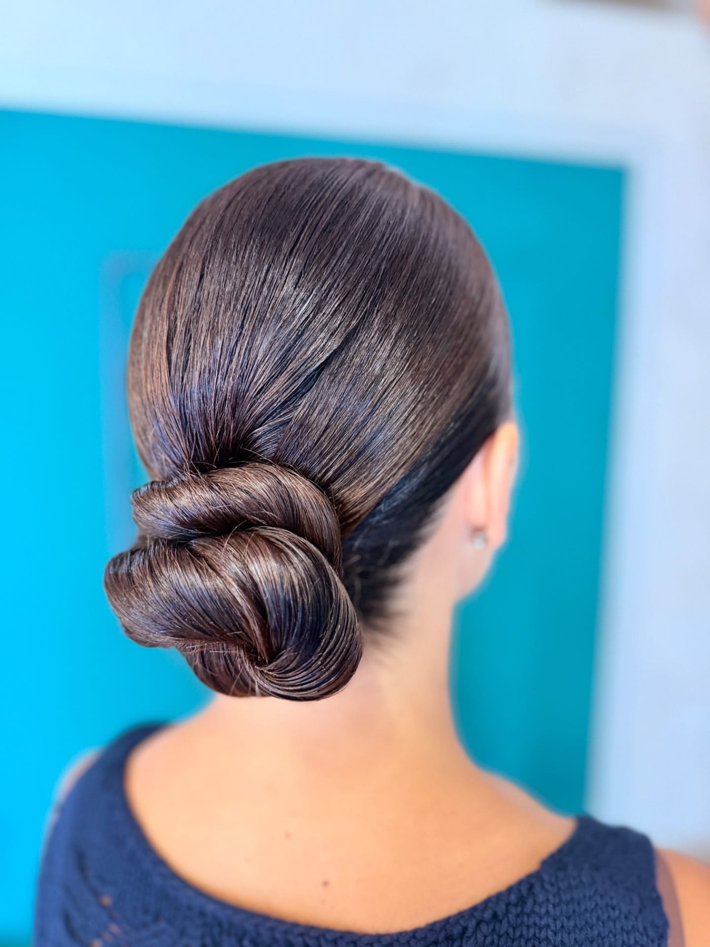 Chignon elegante